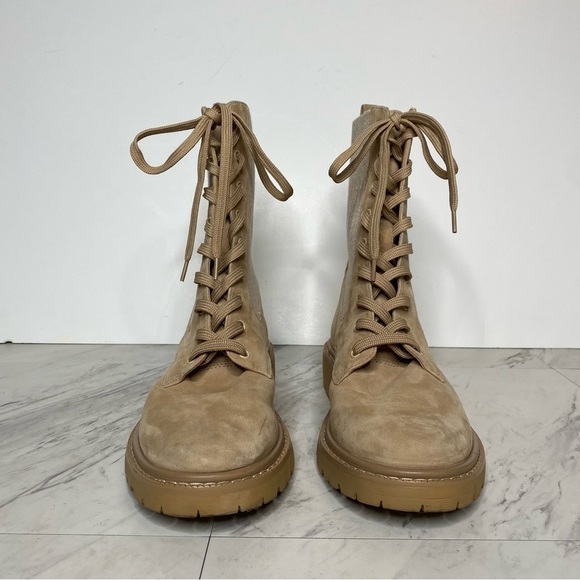 Sam Edelman Lydell Lug Sole Lace Up Boot 9 1/2 - Picture 2 of 13